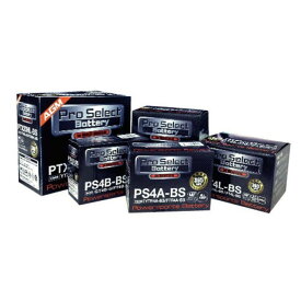 【メーカー直送】Pro Select Battery プロセレクトバッテリー PS4A-BS ジェルタイプ PSB002 プロセレクトバッテリー バッテリー関連パーツ バイク