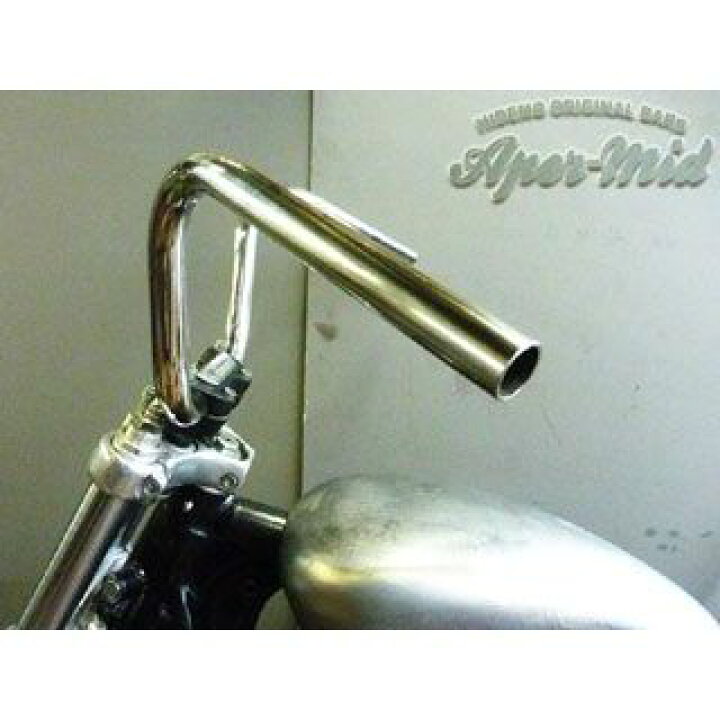 楽天市場】ヒデモーターサイクル HDMオリジナルハンドルAPER-MID 