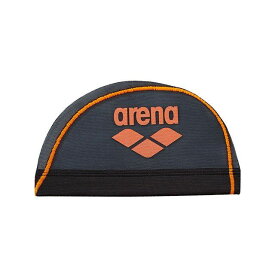 arena ARN-6414 メッシュキャップ（ブラック×Fオレンジ） サイズ：S ARN-6414 arena アウトドア用ウェア キャンプ