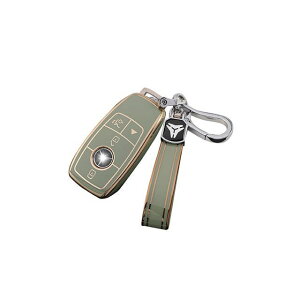 マッドマックス メルセデスベンツ専用 ゴールデンライン TYPE B 4ボタン式 TPUスマートキーケース(グリーン) MM50-B11-1BE05