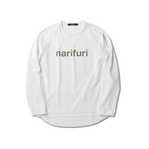 ナリフリ(自転車) アクティブメッシュバックポケットロング T シャツ(020 ホワイト) サイズ L NF1154