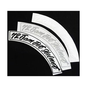 72�W�����W�F�b�g �w�����b�g�J�b�e�B���O�V�[�g�f�J�[���u72Jam Jet Helmet�v �J���[ �u���b�N JDC_09