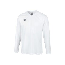 umbro UAS6307JL ジュニア 長袖ゲームシャツ（ホワイト） サイズ：160 UAS6307JL アンブロ スポーツ キャンプ