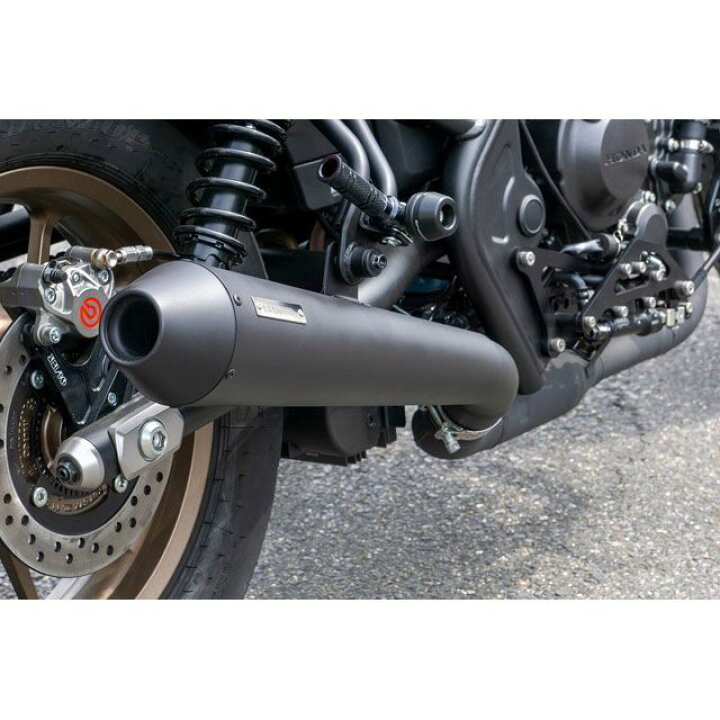 楽天市場】オーバーレーシング SSメガホンマフラー（ブラック 
