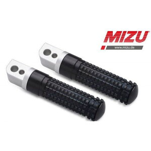 ミズ レーシング パッセンジャーフットペグ ABE認可品 シルバー/ブラック | 409TS1120017 F 800 GT mizu_409TS1120017