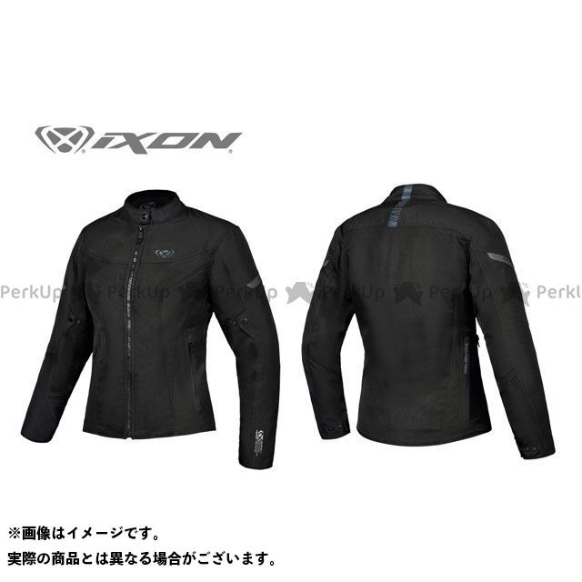 （正規品）イクソン ジャケット FRESH A LADY（ブラック） サイズ：L 100102070 IXON レディースアパレル バイク
