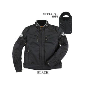 正規品／BATES 2023-2024秋冬モデル BJ-NA2352TT ナイロンジャケット（ブラック） サイズ：XXL BJ-NA2352TT ベイツ ジャケット バイク