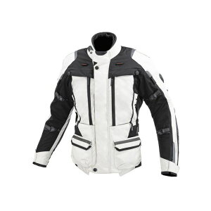 【特価品】コミネ 2023-2024秋冬モデル JK-5744 フルイヤーツーリングジャケット-ラーマIII(アイボリー) サイズ WL ・07-5744