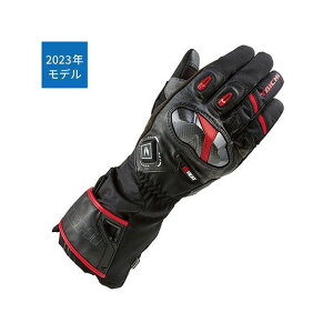 RSタイチ RST654 e-HEAT アームド グローブ(ブラック/レッド) サイズ L RST654BK11L