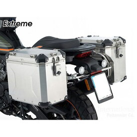 Wunderlich サイドケース「EXTREME」LRset（ナチュラルアルミニウム） W90610-200 ワンダーリッヒ ツーリング用バッグ バイク パンアメリカ1250