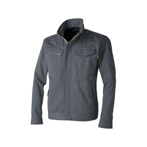 ポップスコット 770009-05 長袖ブルゾン(灰) サイズ 8L #770009-05-8L