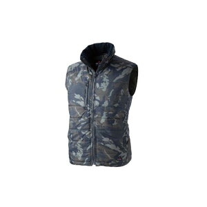 ポップスコット 9492-115 シレーベスト(迷彩カーキ) サイズ LL #9492-115-LL