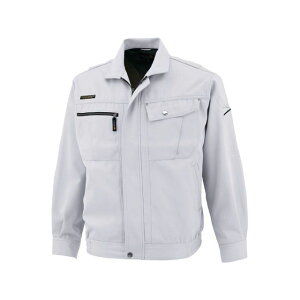 シーズクラブ 3508-26 長袖ブルゾン(銀) サイズ 4L #3508-26-4L