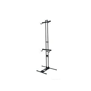 丸八工機(自転車) IWA 自立型2台置きサイクルラック A01TW-BL TOWER(ブラック) A01TW-BL