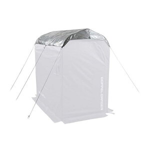 【メーカー直送】ドッペルギャンガー バイクガレージDCC610用 UV耐候ルーフ DCC627-SL