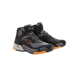 Alpinestars CR-X DRYSTAR RIDING SHOES（1284 BLACK LIGHT BROWN ORANGE） サイズ：10（27.5cm） 2611820 アルパインスターズ ライディングシューズ バイク