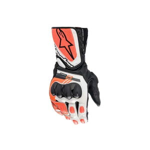 ApCX^[Y SP-8 v3 LEATHER GLOVEi1231 BLACK WHITE RED FLUOj TCY XL 3558321