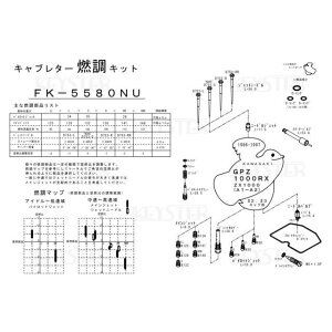 L[X^[ RLbg GPZ1000RX/ZX1000iA1-A2j/CTChLu23pLu^[ I[o[z[ZbeBOp[cZbg GPZ1000RX/ZX1000 FK-5580NU