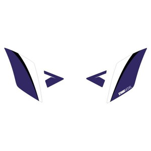 【メーカー直送】エムディーエフ XMAX(2023-2024) グラフィックキット ストロボモデル(ブルー) XMAX タイプ フロントトップパーツ M23XMAX-D-BU-FT