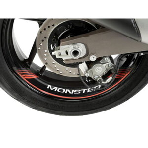 プーチ リムステッカー(レッド) MONSTAR 5527R