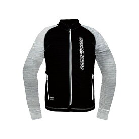 ラフ＆ロード アーマージャケット（ブラック×ヘアライングレー） サイズ LL RR7558BK/HG4