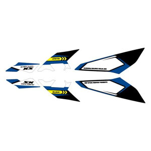 �y���[�J�[�����z�G���f�B�[�G�t V-Strom250SX�i2023�`�j�O���t�B�b�N�L�b�g �A�^�b�J�[���f���i�ԑ̐F�u���b�N�p�u���[�j V-Strom250SX �^�C�v ���A�t�F���_�[�p�[�c M23VSX25-A-BU-RF