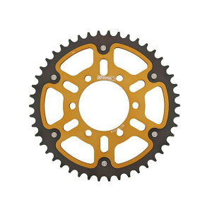 スーパースプロックス リア スプロケット(ステルス)7095-46T(ゴールド) 社外ホイール対応:JB-MAGTAN、GALESPEED、LAVORANTE、MARVIC、DUOMO RST-7095:46-GLD