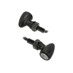 モートーン テールランプ一体型LEDウインカー PICO MULTI 2個 M8 汎用(ブラック) MFX004
