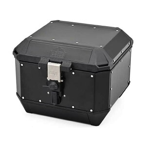 ジビ リアボックス モノキー 45L アルミ製 オプション付き(インナーマット/バックレスト)MTB45B-ADV(ブラック) 60929