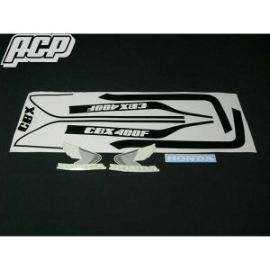 ACP CBX400F�p 1�^ ���C���X�e�b�J�[ �J���[ ��/���^�C�v T00002