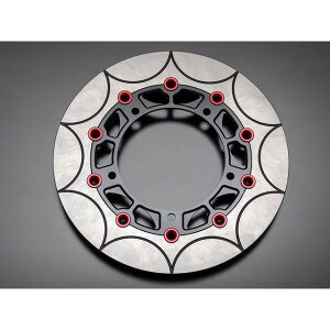 アーキ 310φトレンチカットディスクローター フロント フローティングピン(レッド) Z900RS/CAFE/SE 189-3206