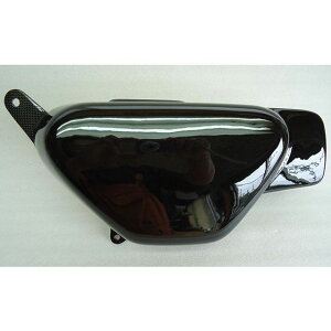 キャッツファクトリー モンキー125 右サイドフレームカバー ダウンマフラー用 ファイバー製(シーンシルバーメタリック) CF-RFC-2SM