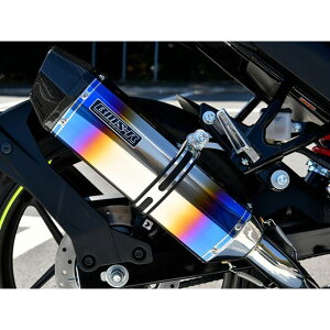 BMS CORSA-EVOII ヒートチタンサイレンサー 政府認証 ジクサー150 G351-65-SF1