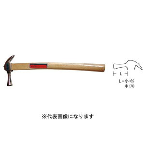 須佐製作所 ステン仮枠ハンマー(曲木柄)450止付 中