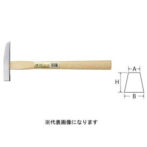 須佐製作所 磨屋根屋ハンマー(木柄)中