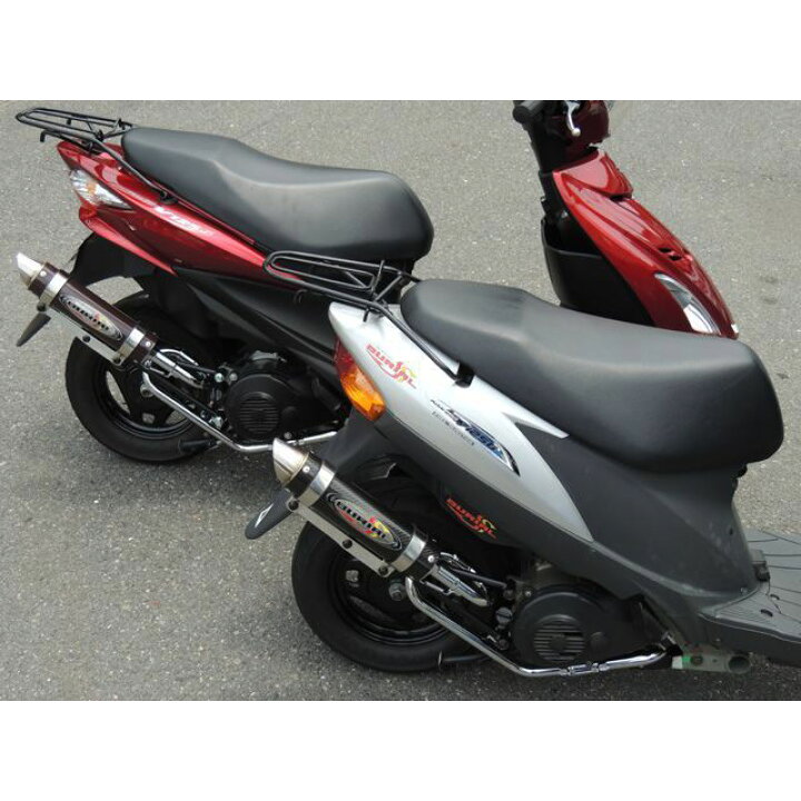 楽天市場】ベリアル アドレスV125 GPトルネードマフラー（K5〜K7共用 