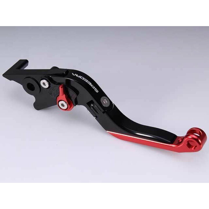 SPEEDRA MT-07 Y-AMT アジャストブレーキレバー 可倒延長式（レバー本体カラー：ブラック） アジャスターカラー シルバー エクステン…