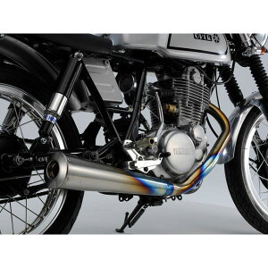 オーバーレーシング チタンメガホンマフラー MANXタイプ SR400/500 ・13-40-08