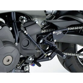 OVER RACING バックステップ 4ポジション カラー：ブラック ・51-45-01B オーバーレーシング バックステップ関連パーツ バイク MT-09 トレーサー900・MT-09トレーサー XSR900