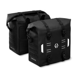 フルヒトロス エベレスト - 防水バッグ サイドバック 34L+34L（カーボンブラック） FU06EVSB006801