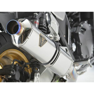 アールズギア ワイバンRフルエキゾースト ツイン Sタイプ マフラー(チタンポリッシュ) CB1300SB CB1300SF WH48-S6ST