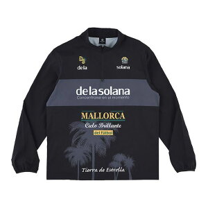 �g�[�^�X Delasolana 1/4 Zip Piste Top�i�u���b�N�j �T�C�Y M DS25F43