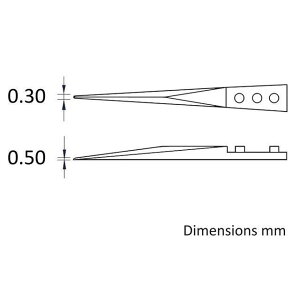 ideal-tek A73MZ �ɍבփ`�b�v 73MZ.SA.0.IT�p ���s�^ ��[��0.30mm �S��50.0mm A73MZ