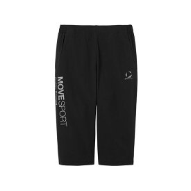 デサント ST5FHP40M ストレッチウーブン クロップドパンツ（ブラック） サイズ M ST5FHP40M