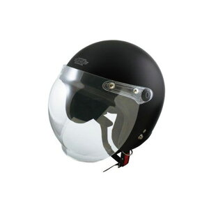 スピードピット 【ビッグサイズ!】 XX-606 ジェットヘルメット カラー ハーフマッドブラック XX-606