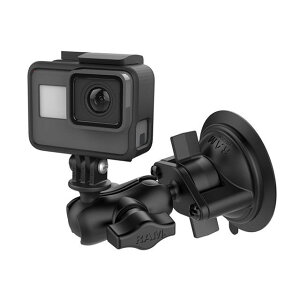 �����}�E���g GoPro�}�E���g���T�N�V�����x�[�X�Z�b�g�i�V���[�g�A�[���j�z�Ռa69.8mm 1�C���`�{�[�� RAM-B-166-A-GOP1U