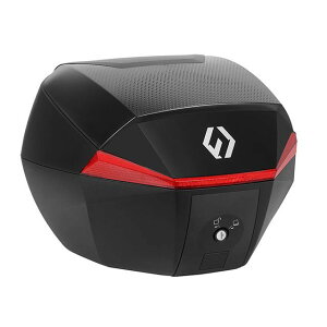 �t���q�g���X ���A�{�b�N�X 35L�p SHIELD Top Case S Luxe �g�b�v�P�[�X �o�C�N�p ���t���L�b�g�t���i�u���b�N/���b�h�j FU02TCUP000S15EX
