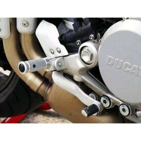 BABYFACE IDEAL ユニバーサル・ステップバー DUCATI カラー：シルバー 002-UD01SV ベビーフェイス バックステップ関連パーツ バイク ドゥカティ汎用