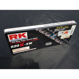rk-japan ストリート用チェーン 520R-XW（スチール） リンク数：120L 520RXW120L アールケー・ジャパン チェーン関連パーツ バイク 汎用