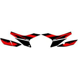 �y���[�J�[�����z�G���f�B�[�G�t CRF250M�i13-16�j �O���t�B�b�N�L�b�g �t�@�C�A�[���f�� ���b�h�^�C�v CRF250M �^�C�v �T�C�h�J�o�[�Z�b�g MCRFM-B-RD-SC